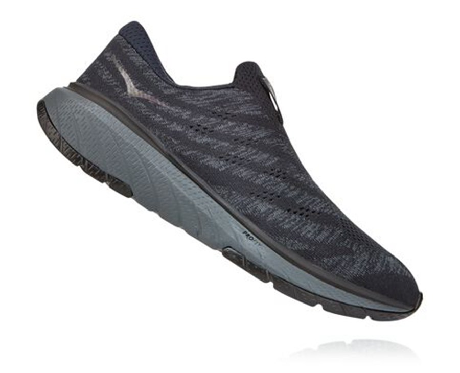 Hoka One One Tenisky Panske Čierne - Cavu 3 Slip - 07281-GDBA